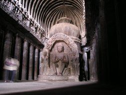 photo of the buddha statue in a temple