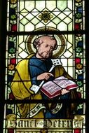 church window with colorful stained glass