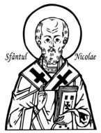 clipart of the saint nicholas