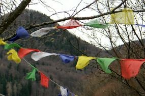 buddhism prayer flag