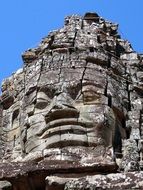 stone head cambodia