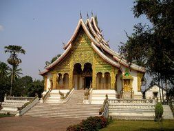 photo of the asian buddhism temple