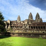 ancient temple in siem reap