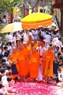 buddhists supreme patriarch ceremony