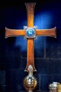 wooden cross as a symbol of faith