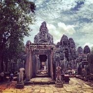 Siem reap temple in Cambodia