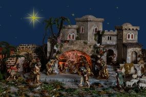 Christmas bethlehem crib Jesus birth