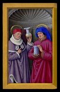 saints damian miniature