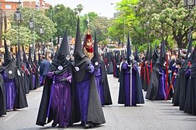 people in suits in the square