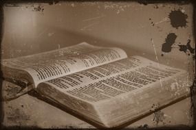 open ancient bible