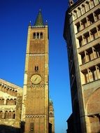 Italy Parma the baptistery of the Church