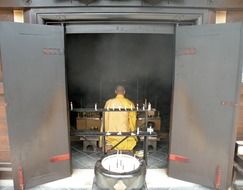 Buddhist at the ceremony
