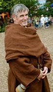 a man dressed as a monk