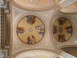 Church ceiling painting baroque