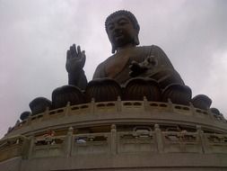 buddha statue, hong kong