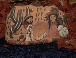 ceramic nativity scene