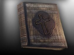 antique book bible