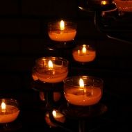 candles as sacrificial lights