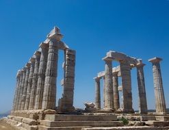 Cape Sounion in Greece