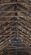 wooden ceiling in the Church
