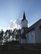 Church of the sun rays Sweden