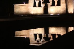 Highlighting the Temple of Debod in Madrid