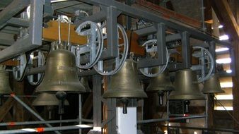 church bells closeup