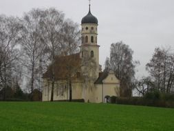 church among the trees in munderkingen