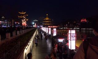 lantern festival in the temple of Confucius