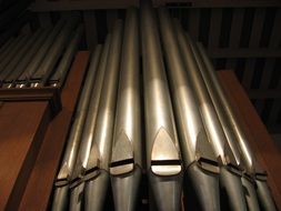 long organ pipes