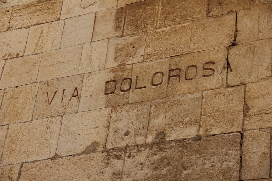 processional route in the Old City of Jerusalem