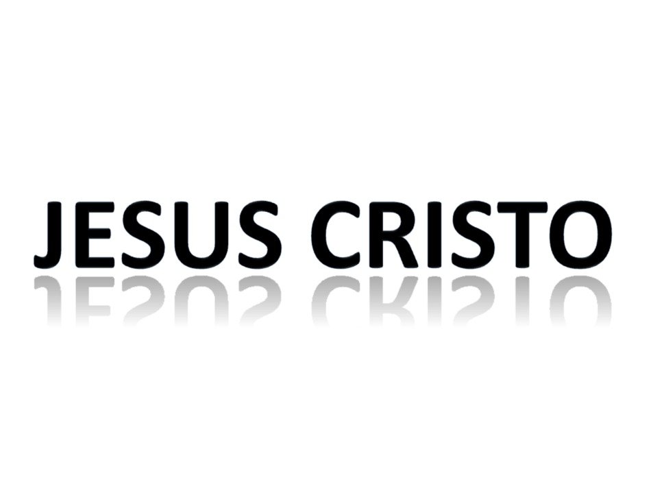 jesus christo as a inscription in the picture