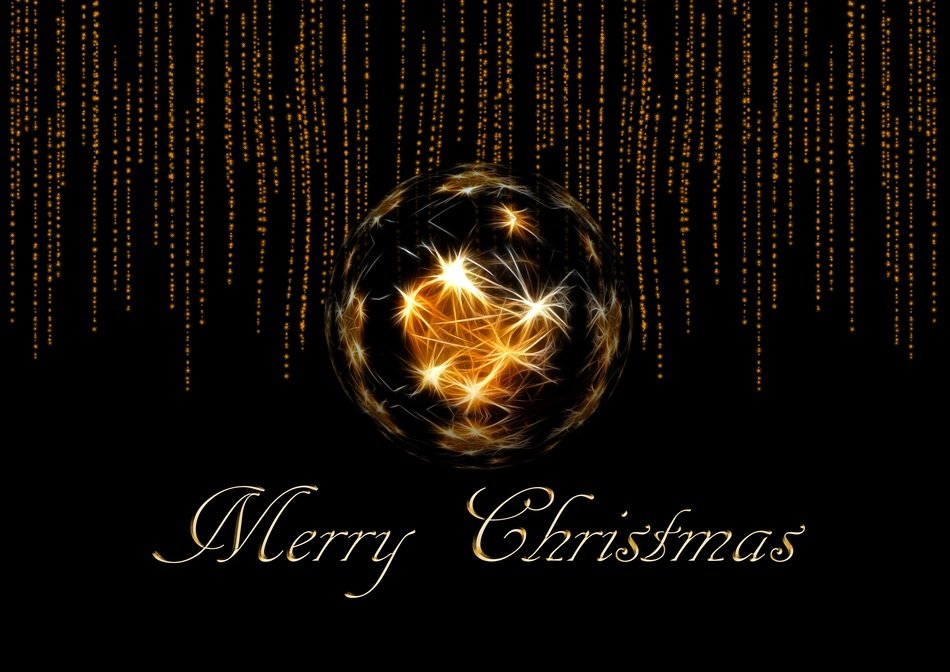merry christmas balls