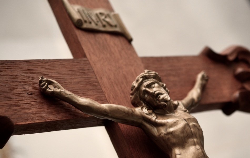 figure of Christ on the cross