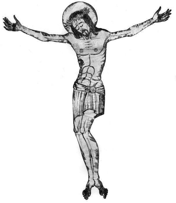 painted Christ