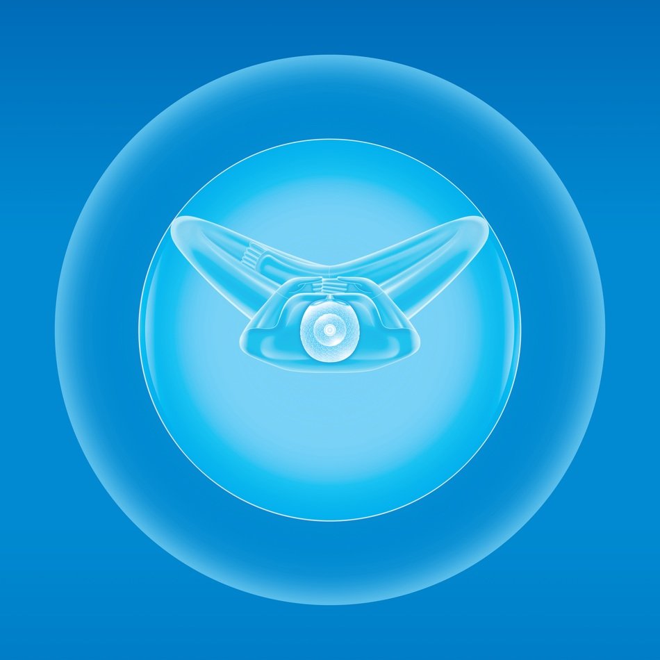 buddha statue in blue circle