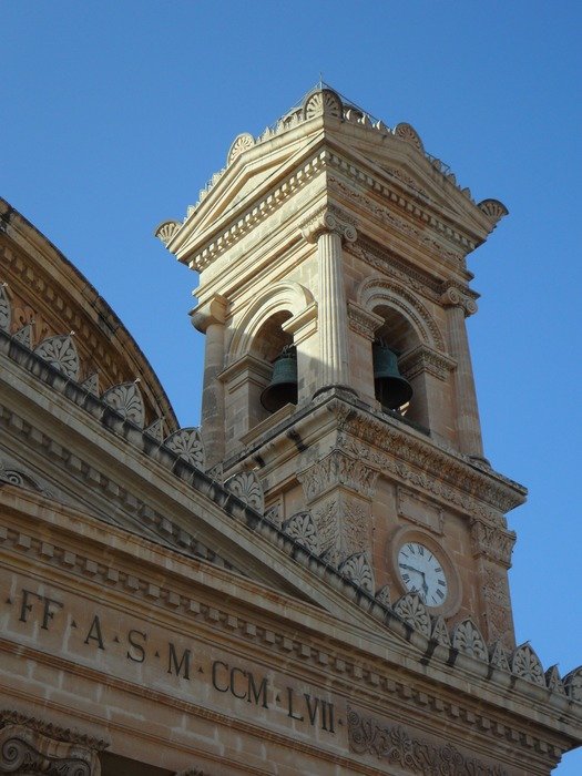 spire of a church in Malta