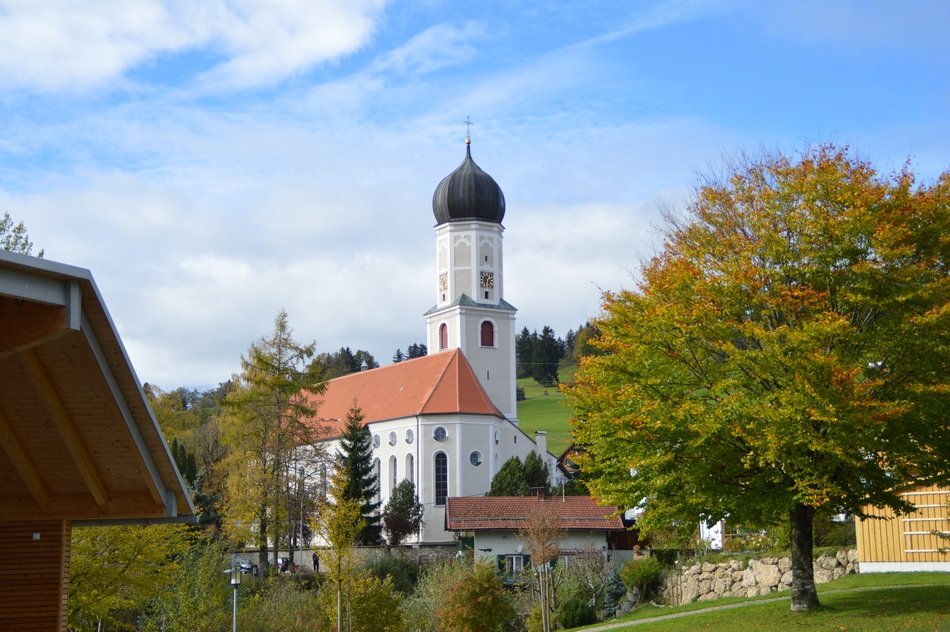 picture of the church in allgau