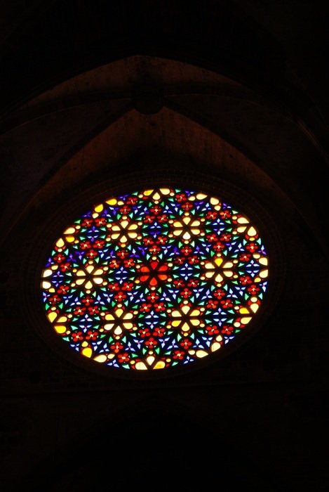 colorful glass dom