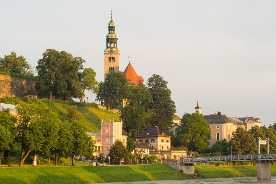 Parish Church MÃ¼ln in Salzburg