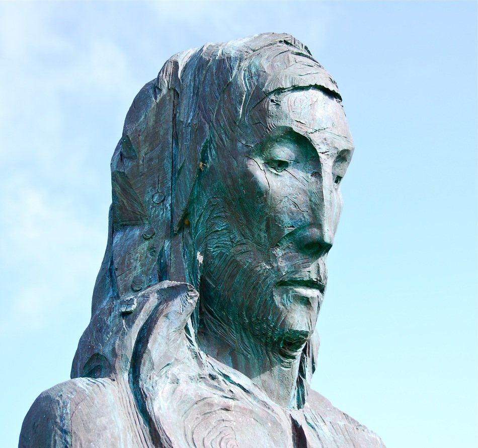 stone statue cuthbert
