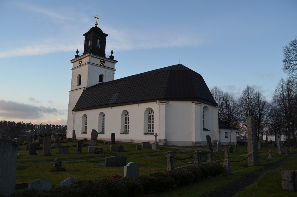 church in the cemetery in Westmanland