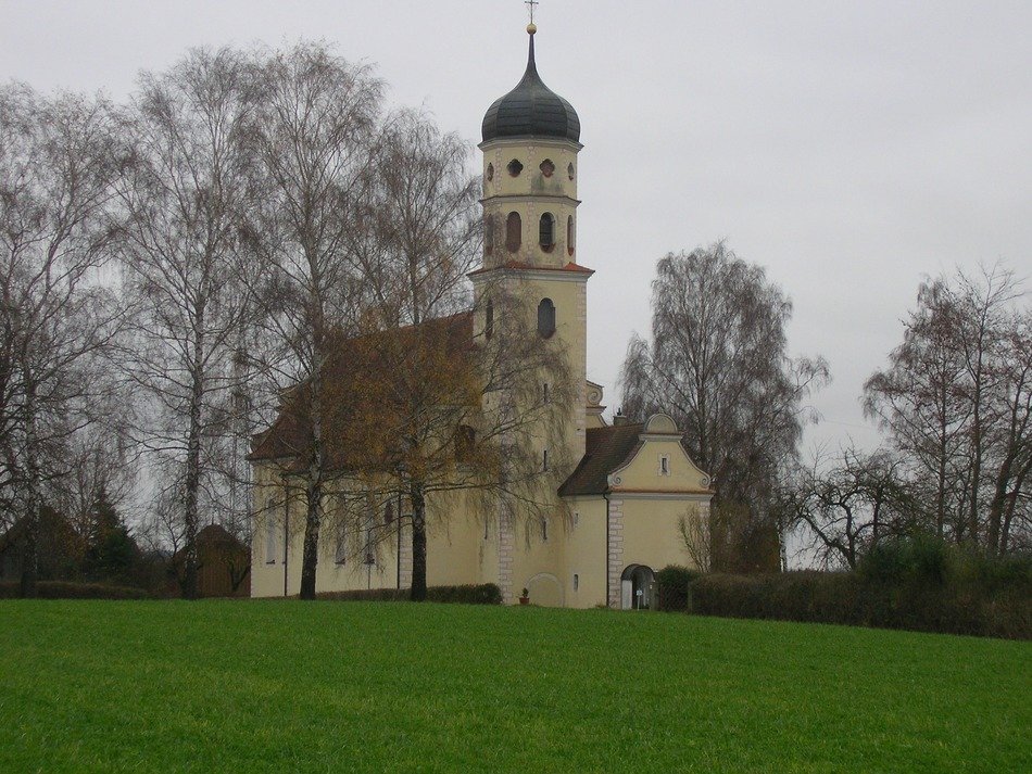 church among the trees in munderkingen
