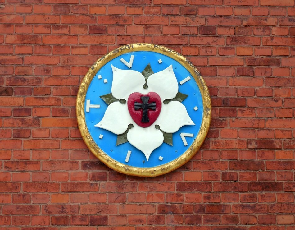 Lutheranism Symbol On The Wall Free Image Download