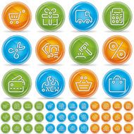 shopping icons - magico bola
