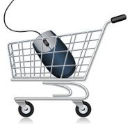 Computer Mouse in Shopping Cart