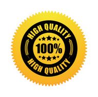 Golden high quality badge N2