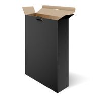 Black Open Box