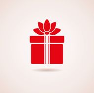 vector gift box icon