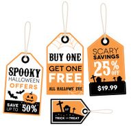 Halloween Retail Price Labels N2